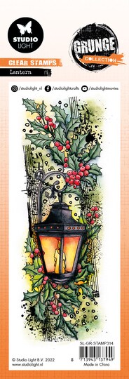 Studio Light SL Clear Stamp Lantern Grunge Collection 210x74x3mm 1 PC nr.314